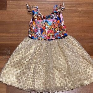 Girls boutique label Sweet petunia she ra tunic top sz 10